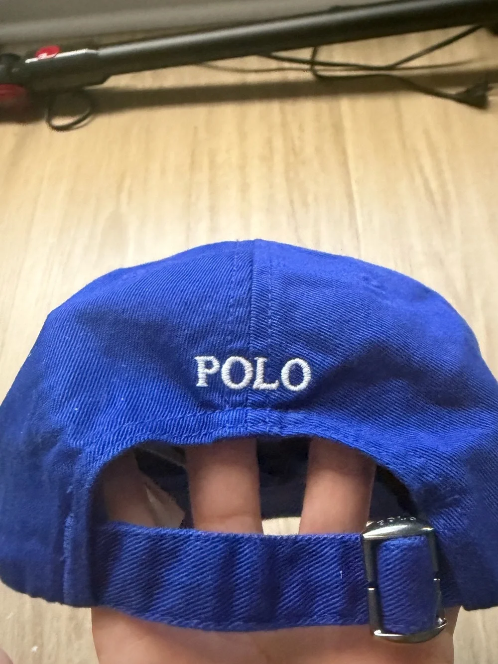 Polo by Ralph Lauren Royal Blue Bear-Embroidered Kids Cap